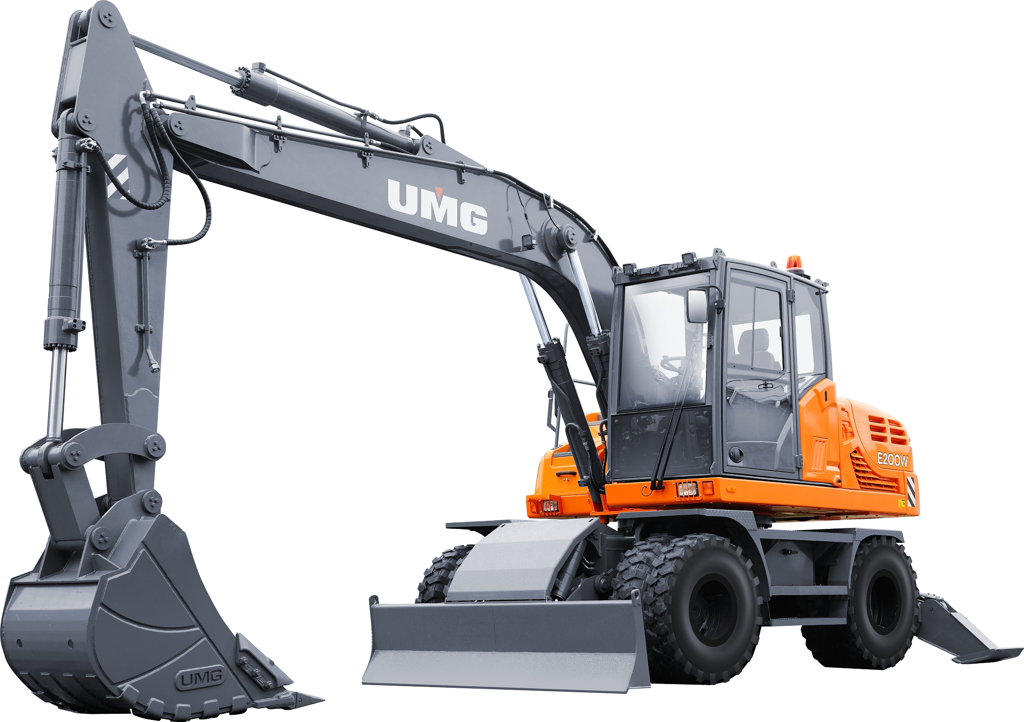 Колесный экскаватор E200W