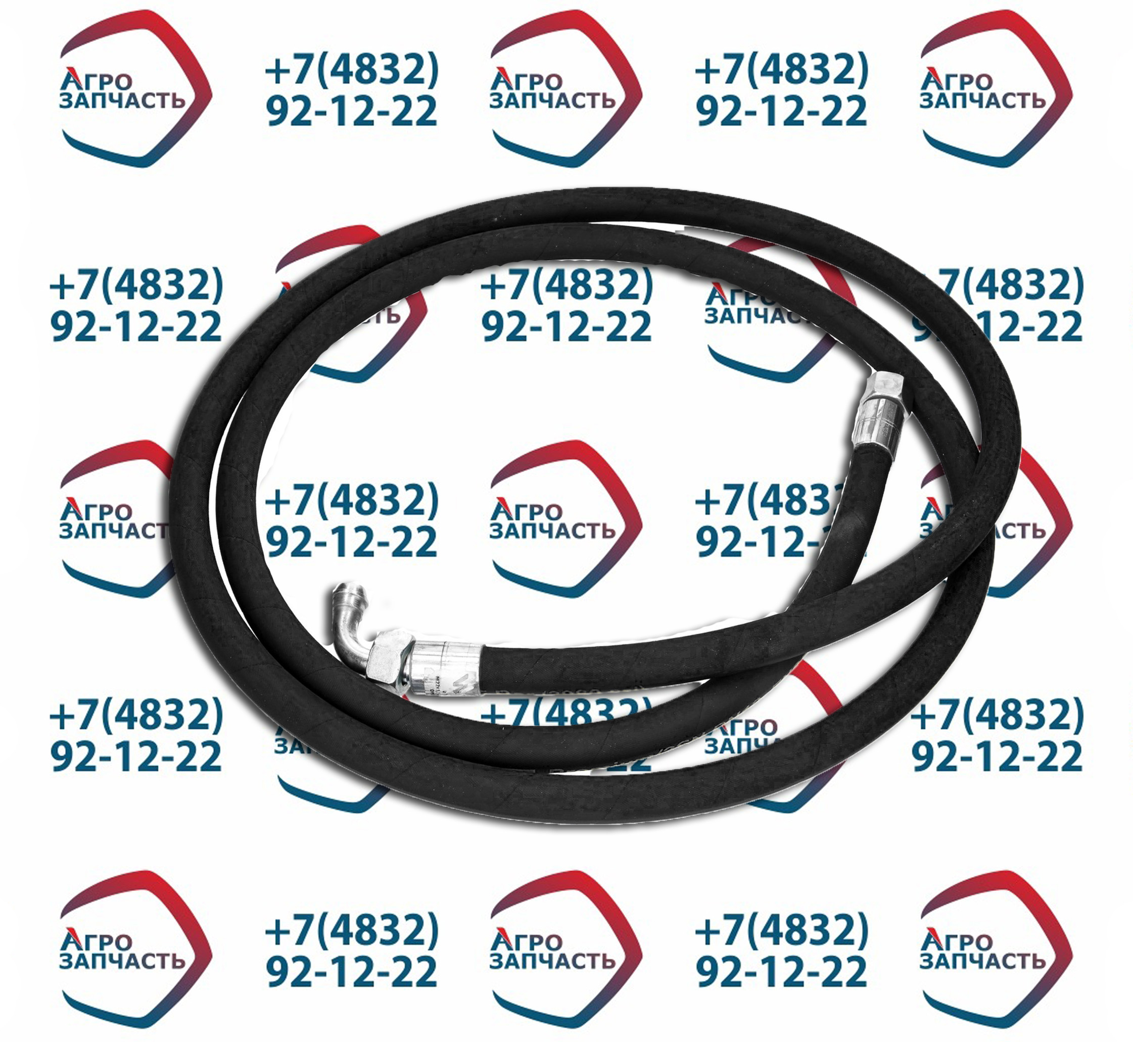 РВД DIN 1 SN L-800 (S=24) d-12 DKL 20*1.5