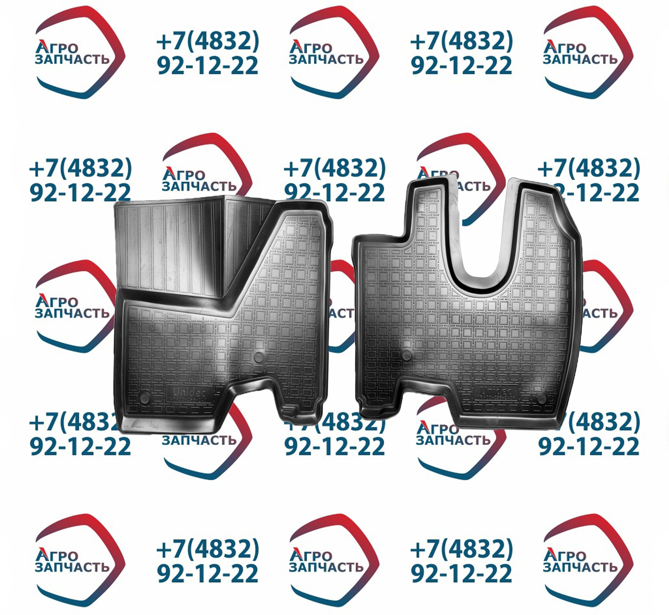 Коврики салона Камаз 5490 NPA00-C56-240 (2шт)