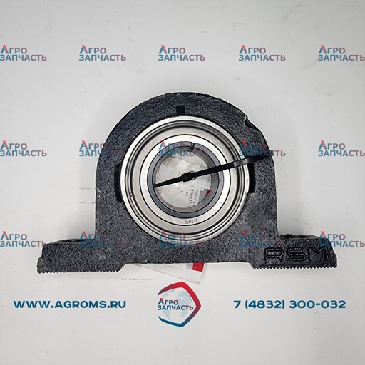 Опора привода очистки РСМ-10Б.01.01.300 (Корпус 10Б.01.01.203 + подшипник 1680208) (Ростсельмаш)