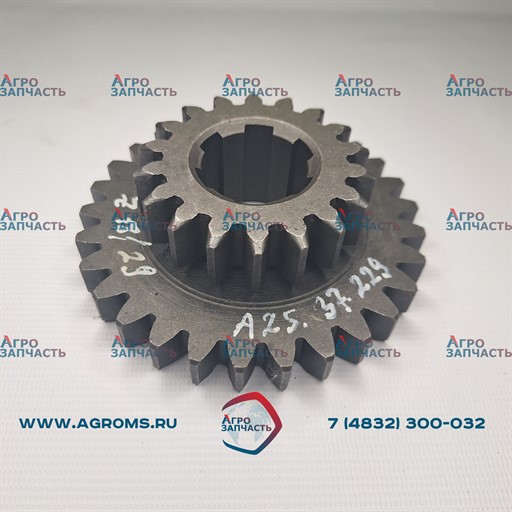 Шестерня А25.37.229 (Z=18*29) реверса