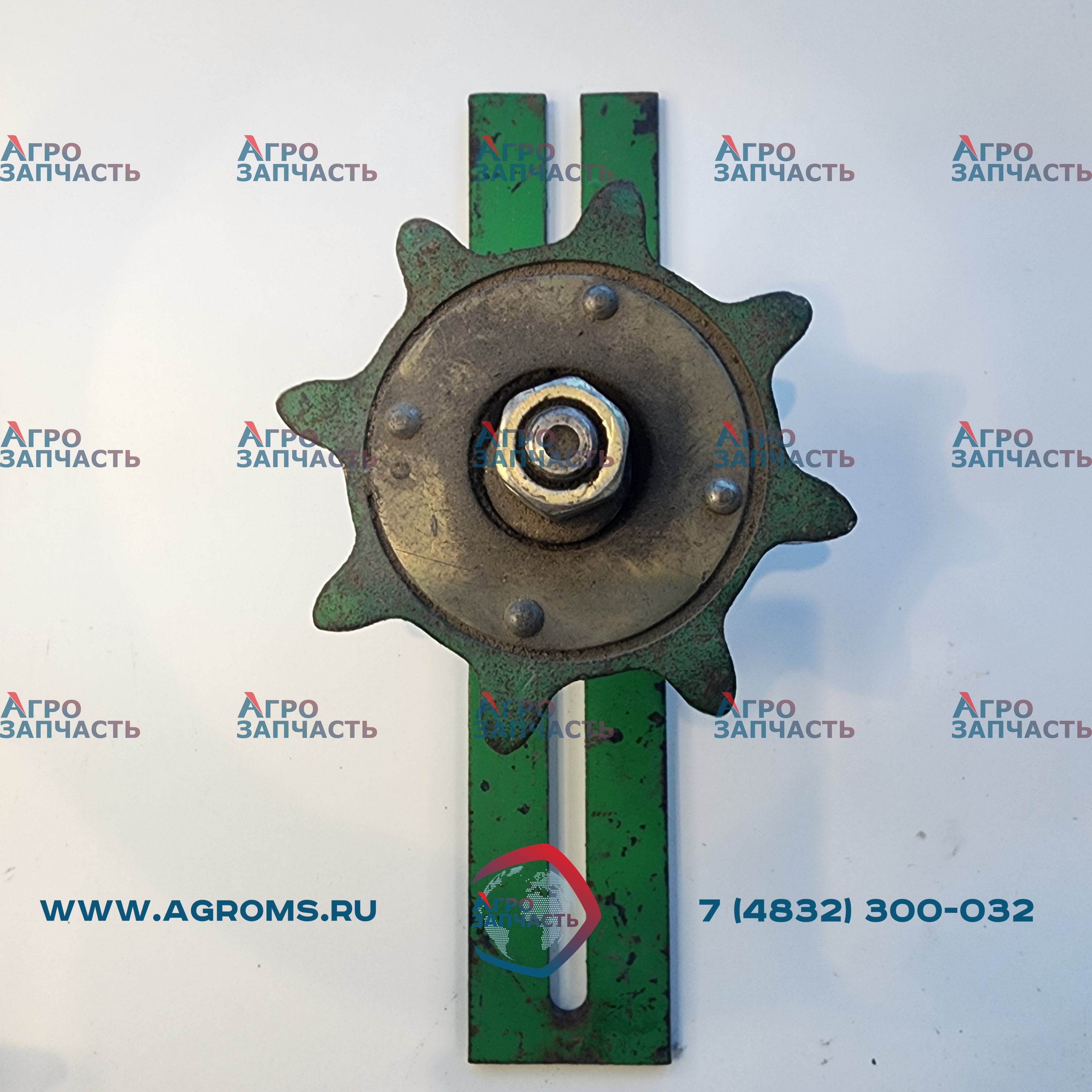Звездочка натяж.прив.шнеков 54-2-22-4А в сб. (z=8, t=38)
