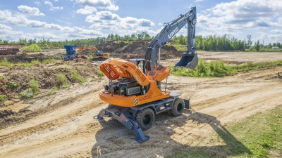 Колесный экскаватор E200W