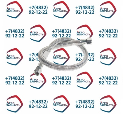 Шланг тормозной 4310-3506442-20 КАМАЗ-4310 задний (гайка-гайка М20хМ20) L=805, D=20мм ПОЛЮС-АЛЬФА