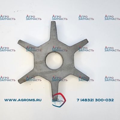 Звездочка РСМ-10.10.30.012А (z=6, d=25мм) контроля числа оборотов (Ростсельмаш)